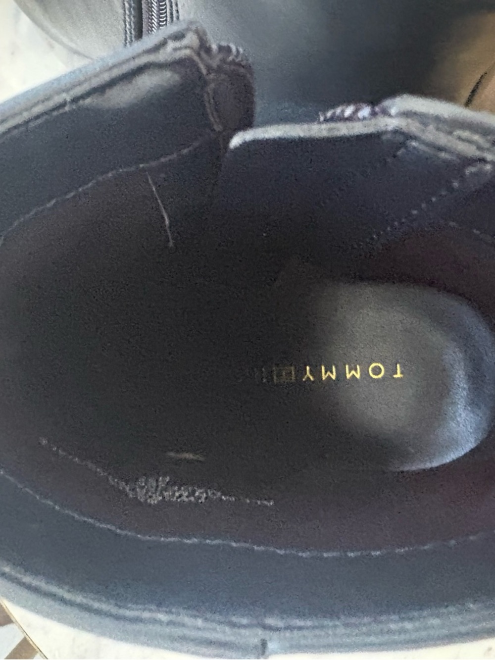 Tommy Hilfiger Dark Navy Herxi ankle boots - Picture 11 of 11